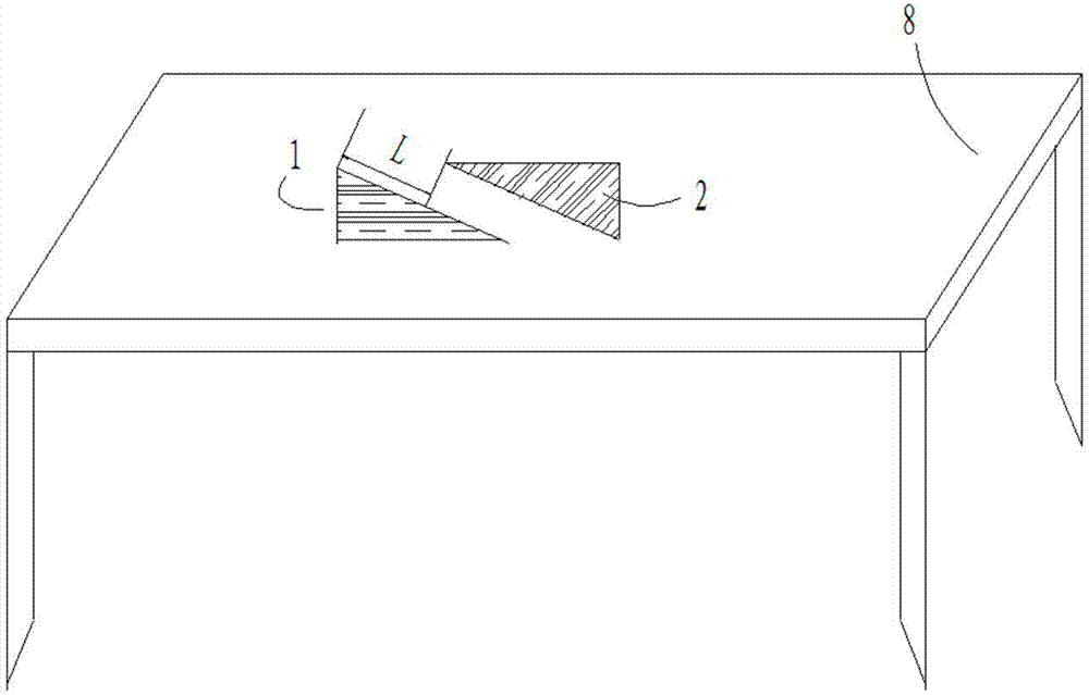 Method for manufacturing polymer clay patterned stripe