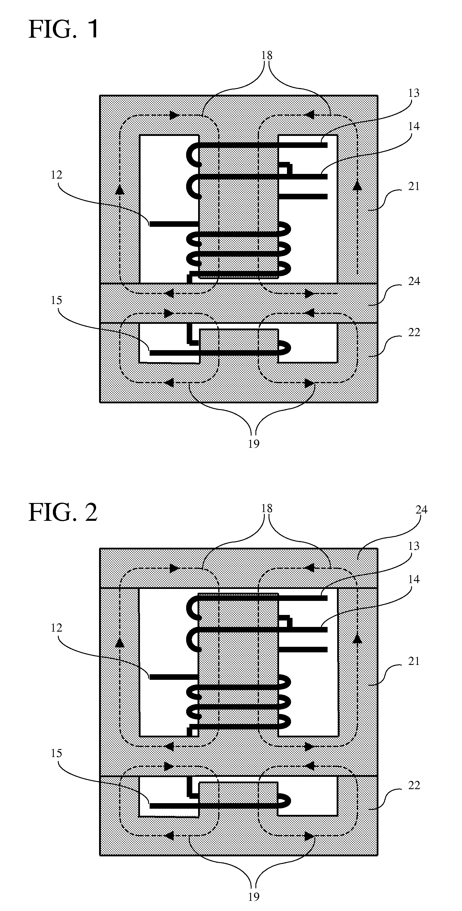 Magnetic integration structure