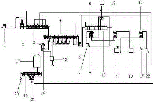 Production method and device for extracting rare earth from monazite ores