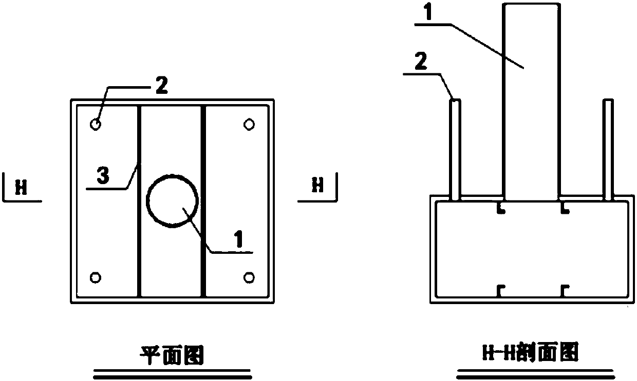 Performance verification method of high-fluidity concrete of steel shell