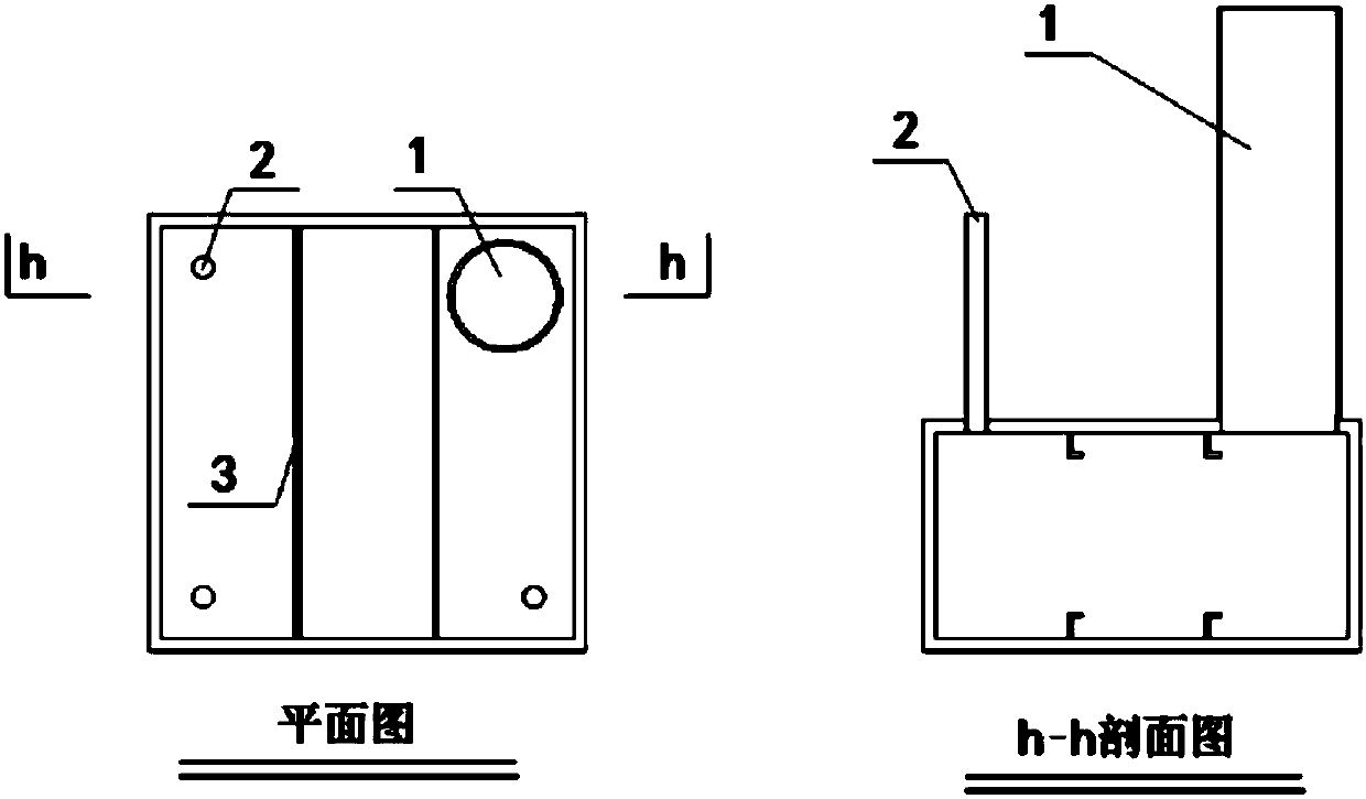 Performance verification method of high-fluidity concrete of steel shell