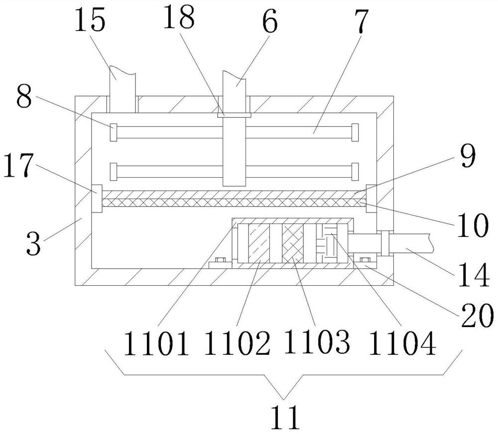 Cutting fluid filtering device for numerically-controlled machine tool