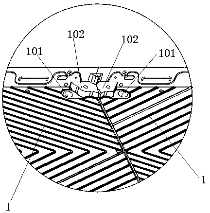 Display screen box body maintained before full-front installationand display screen thereof