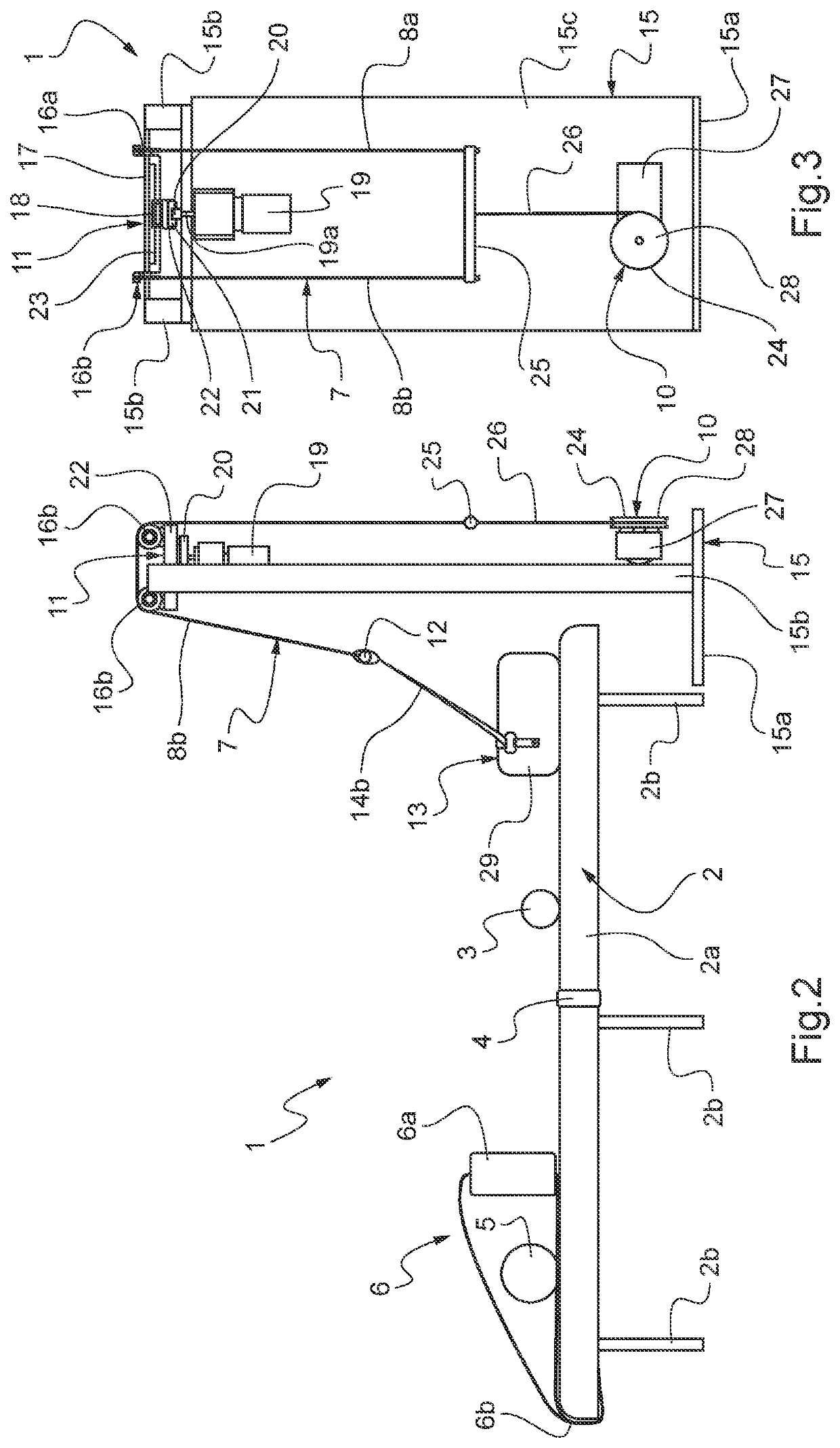 Pendular joint decompression device