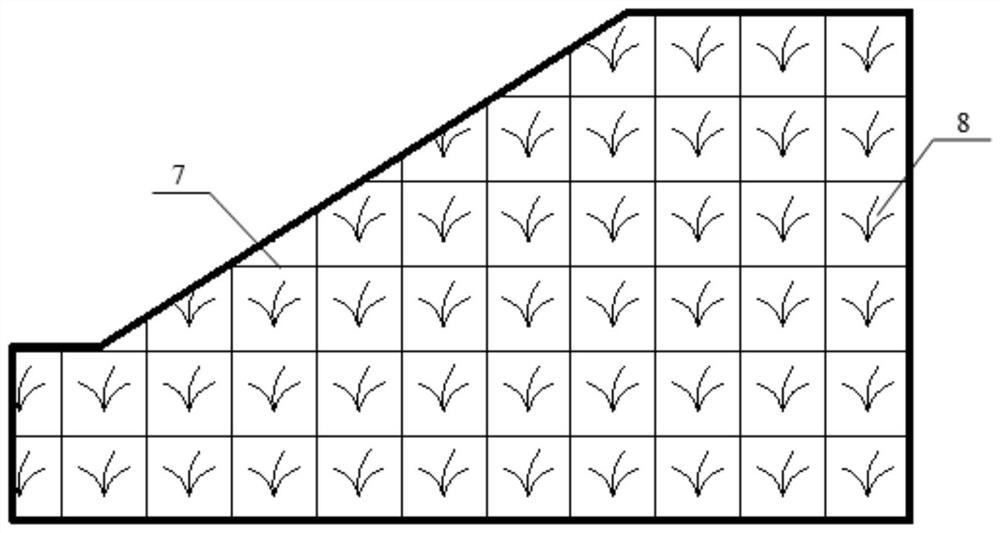 Slope reinforcement construction method with intelligent monitoring system