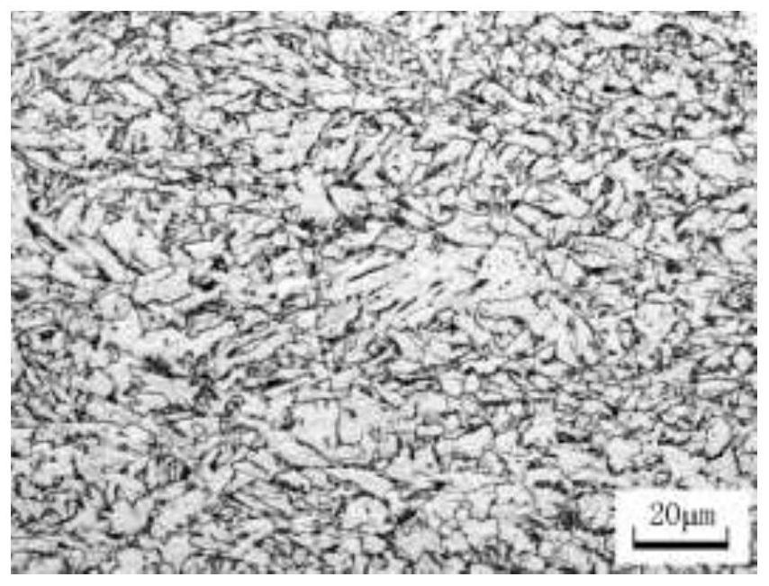 Thick-specification pipeline steel and low-compression-ratio production process thereof