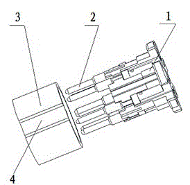 Change-over type electrical connector