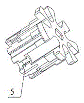 Change-over type electrical connector