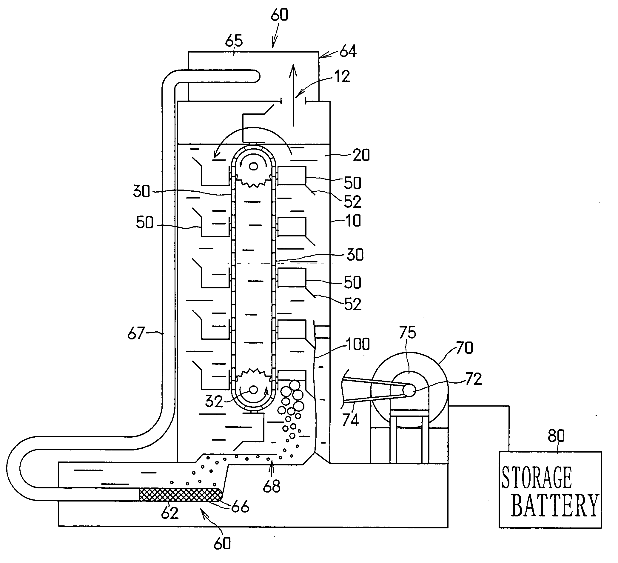 Power generating system utilizing buoyancy