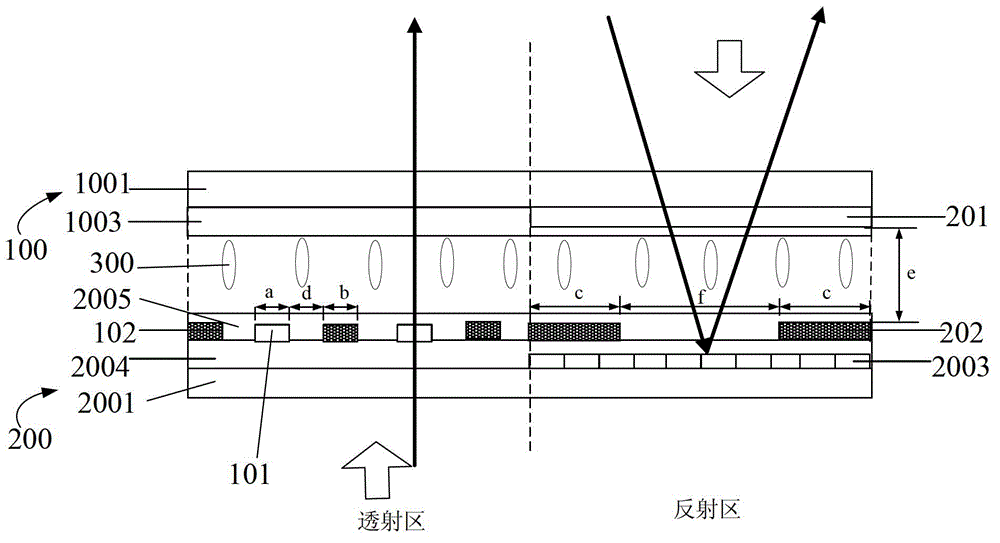 Semi-transparent and semi-reflective liquid-crystal display panel and liquid-crystal display device