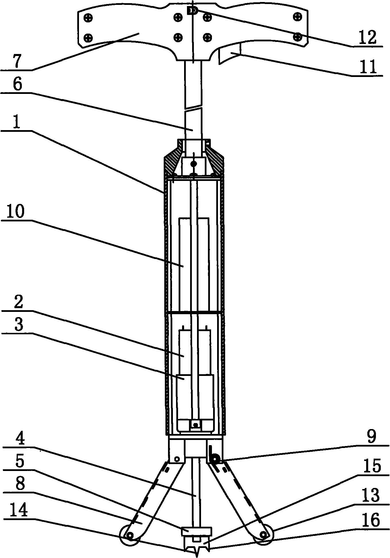 Rotary weed root eradicator