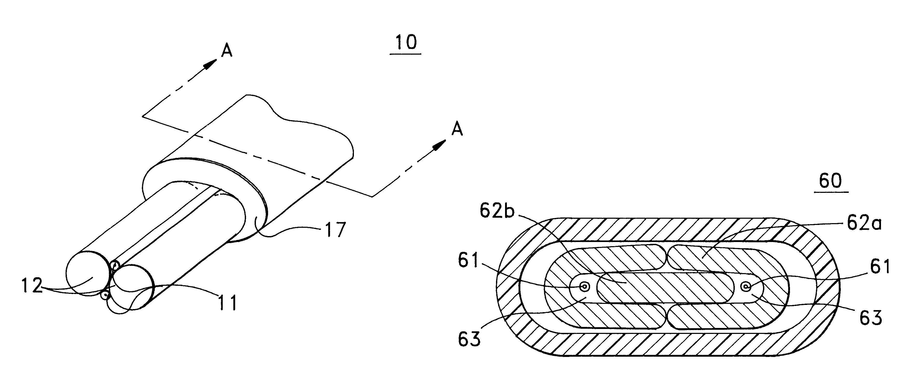 Non-stranded high strength fiber optic cable