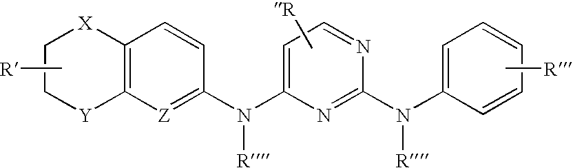 Pyrimidine-2,4-diamines and Their Uses