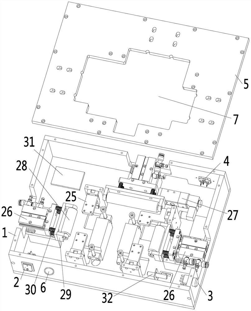 Adhesive tape edge covering device