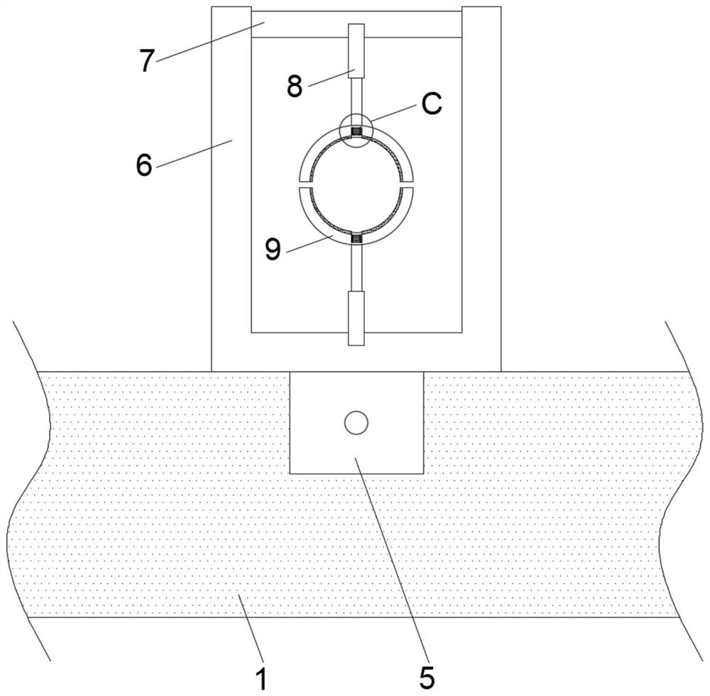 New energy automobile motor main shaft connecting structure