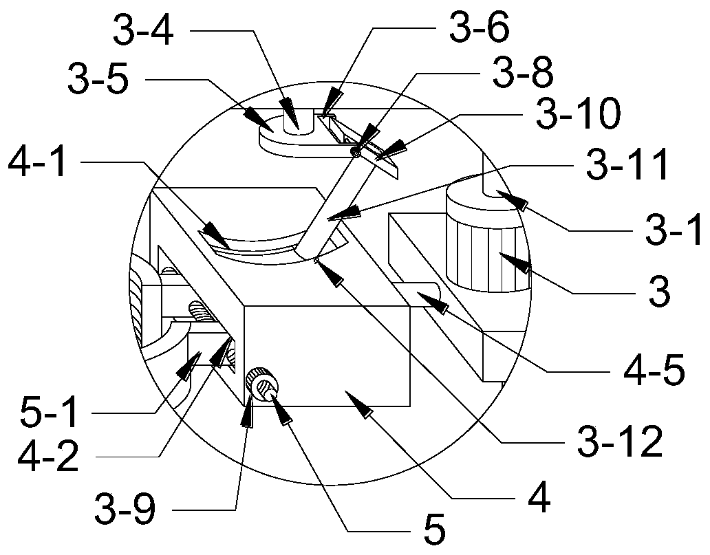 Test tube shaking device for blood routine examination