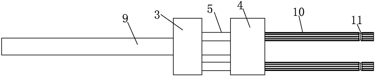 Gluten automatic winding forming machine and its head