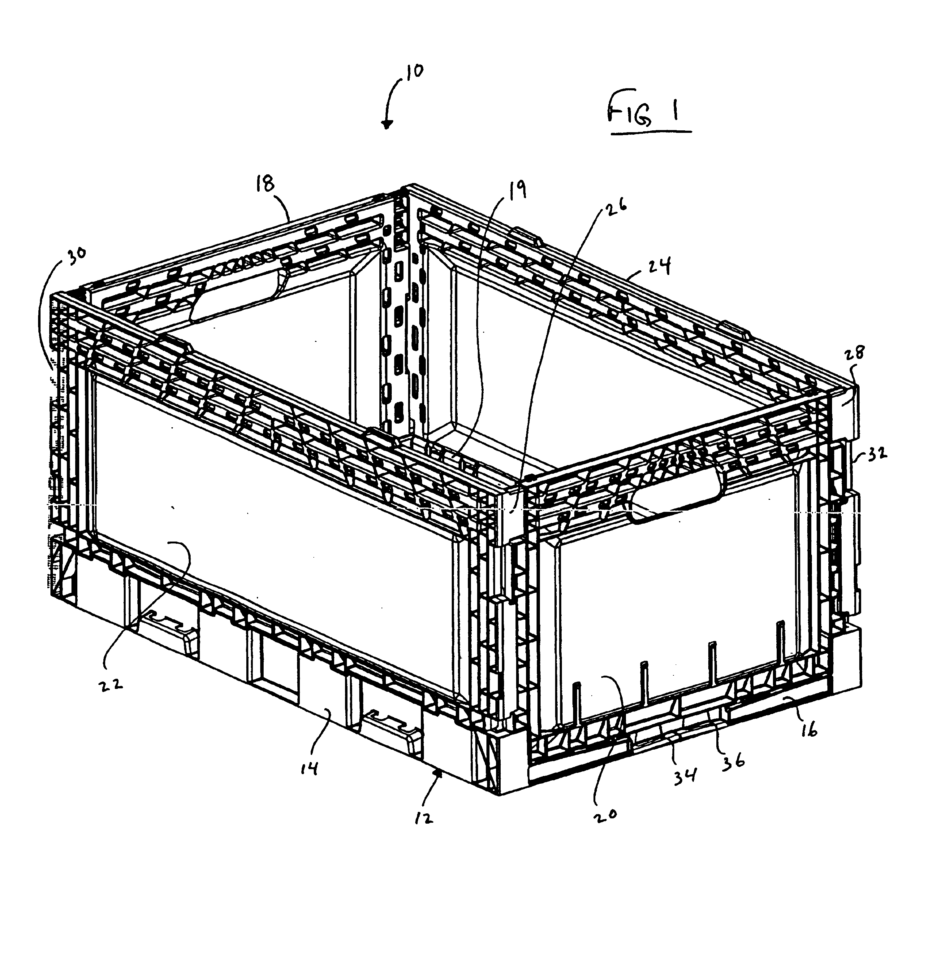 Collapsible container