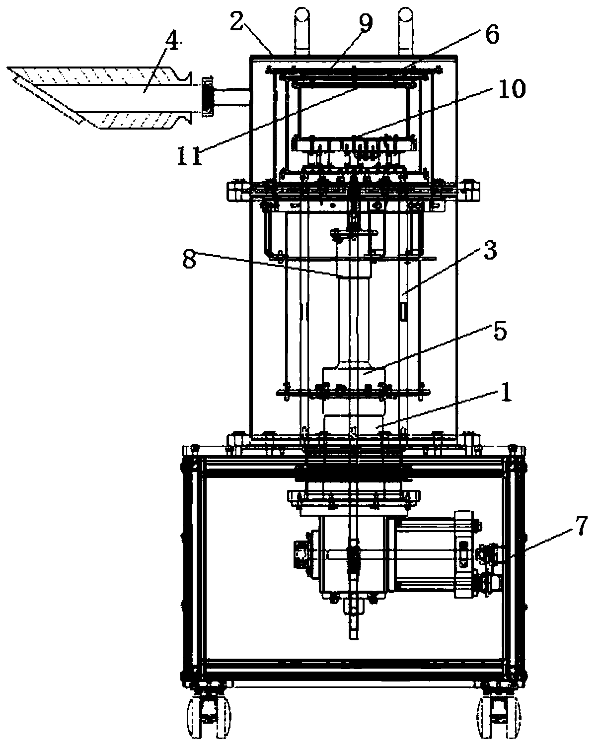 Low-temperature radiometer for laboratory