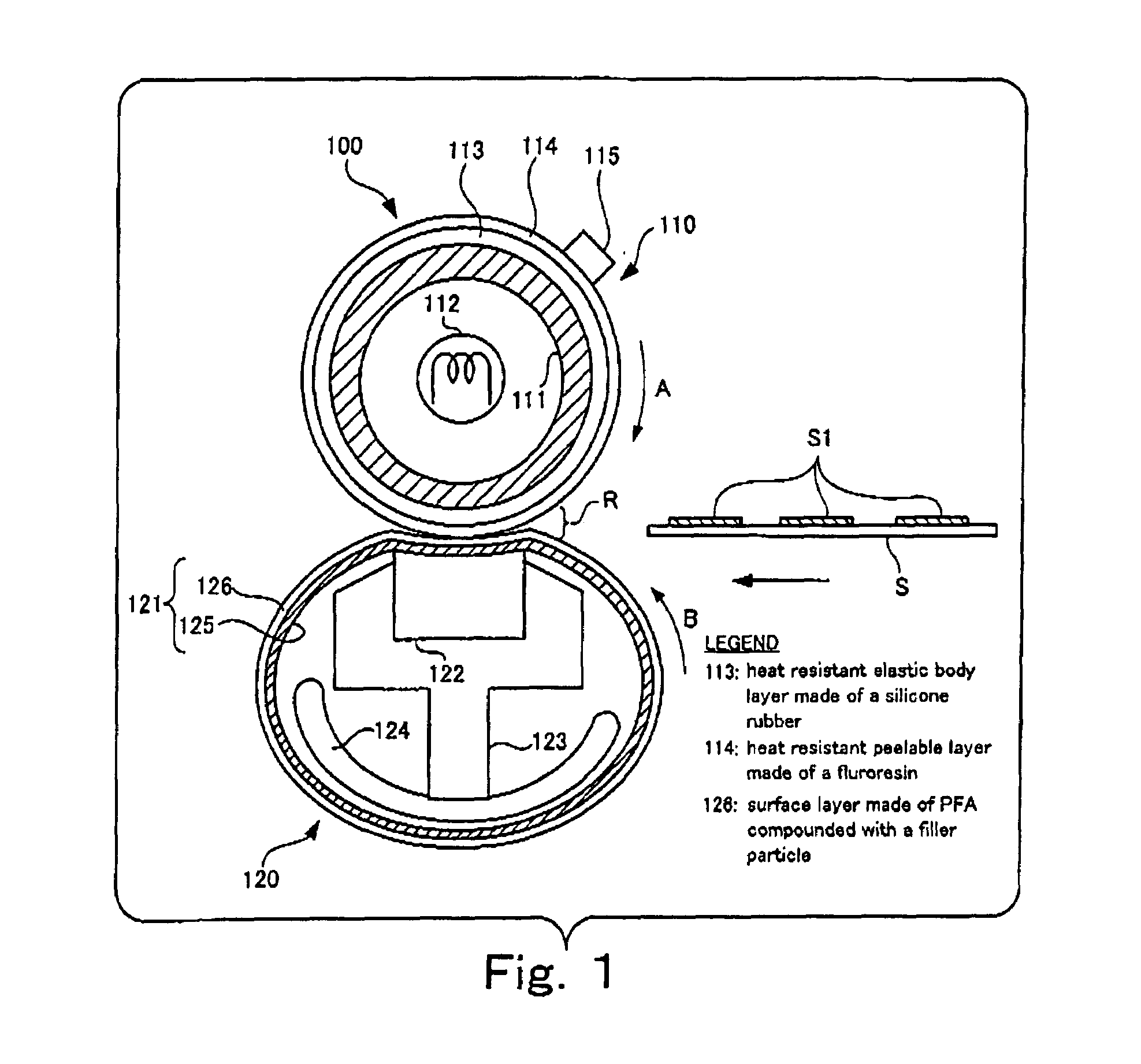 Circulating body and fixing device