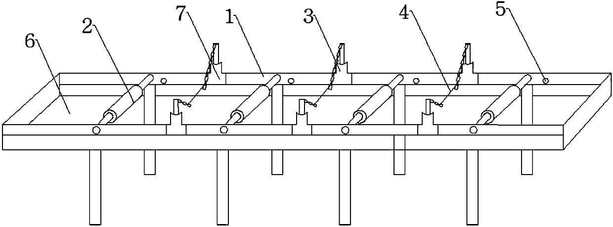 Automatic gypsum line cutting device