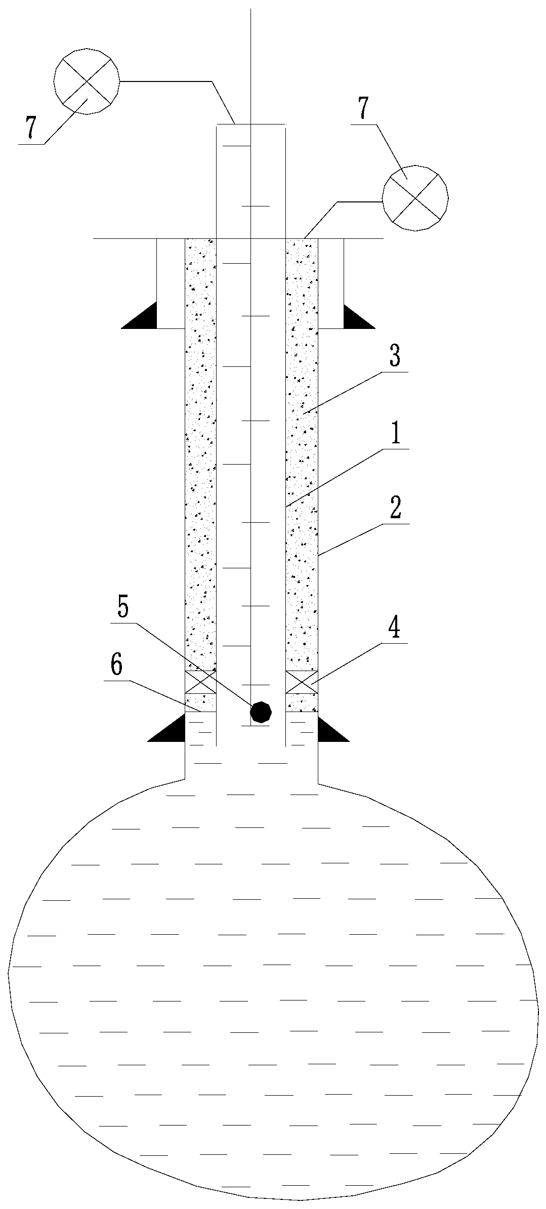 A detection method for setting effect of packer in salt cavern gas storage