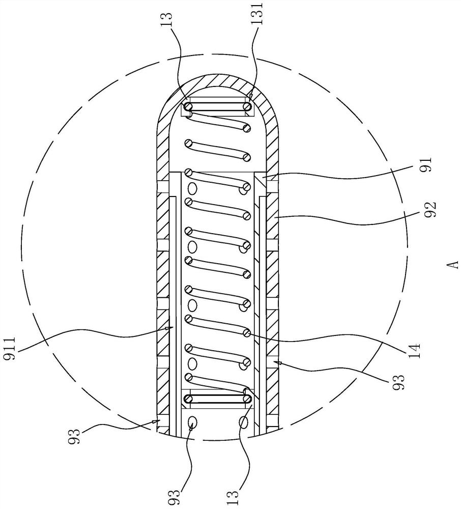 A kind of capsule energy storage device