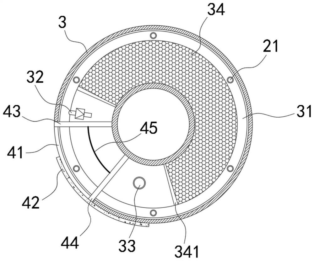 A lighting device with gas purification function for underground engineering