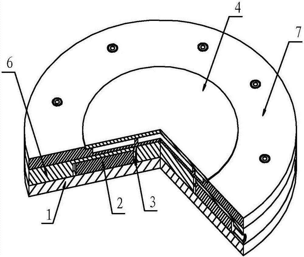 Deformation polishing disc based on piezoelectric ceramic drivers