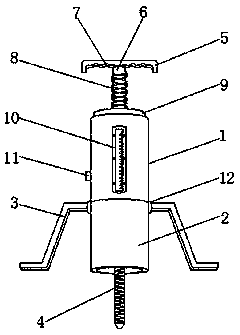 Fertilizing device for agricultural planting