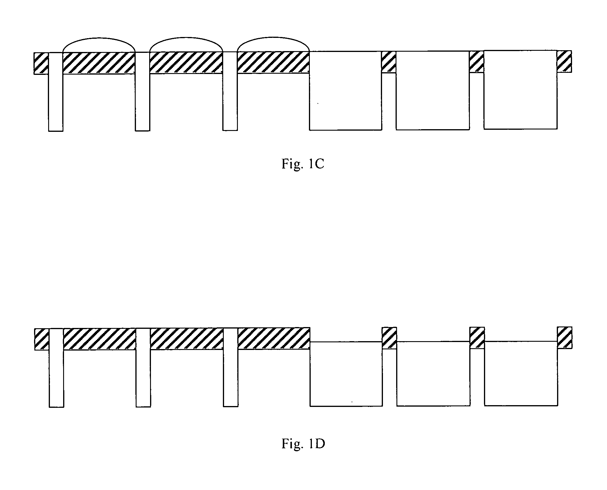 Multi-step methods for chemical mechanical polishing silicon dioxide and silicon nitride