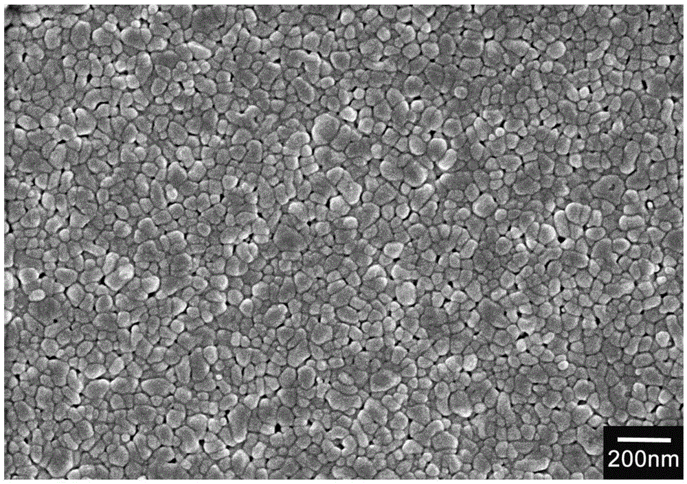 Bi0.9Er0.1Fe1-xCoxO3 film with high ferromagnetism and ferroelectricity, and making method thereof