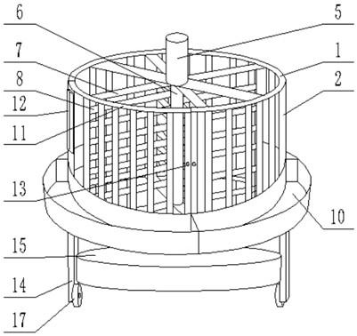 Rotatable livestock breeding pen