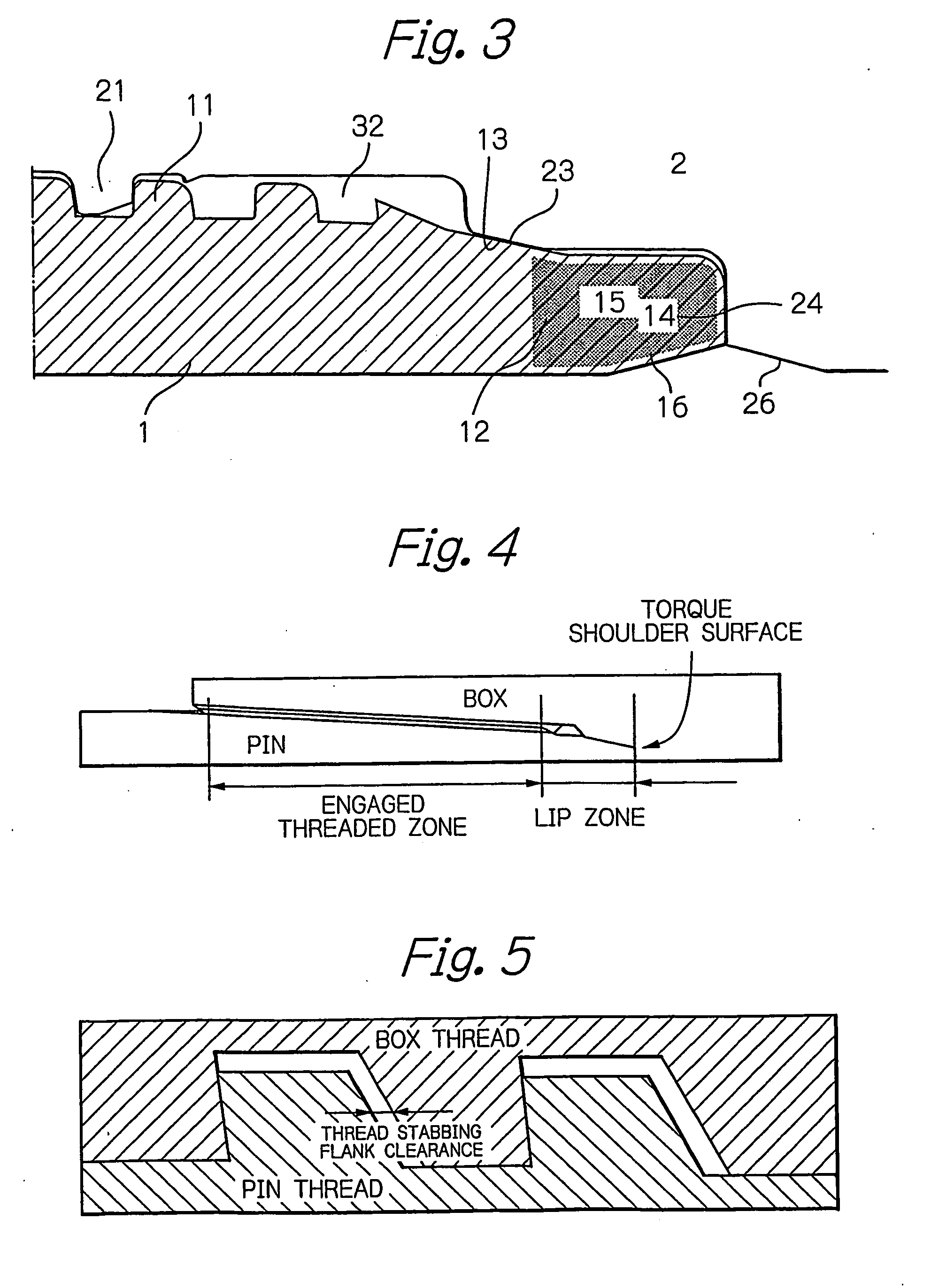 Tubular threaded joint