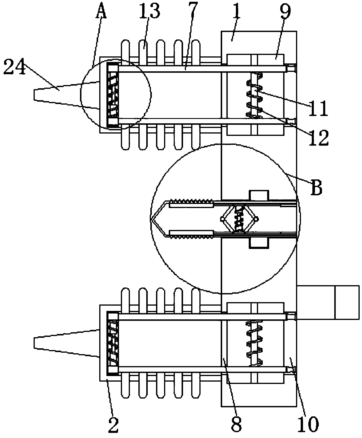 Intelligent lock capable of being mounted stably