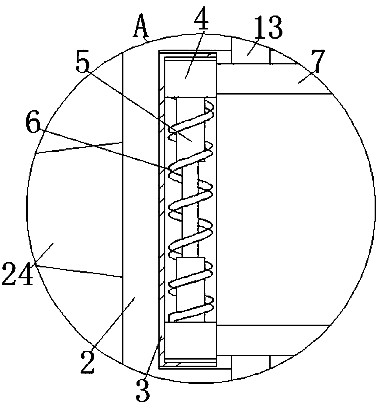 Intelligent lock capable of being mounted stably