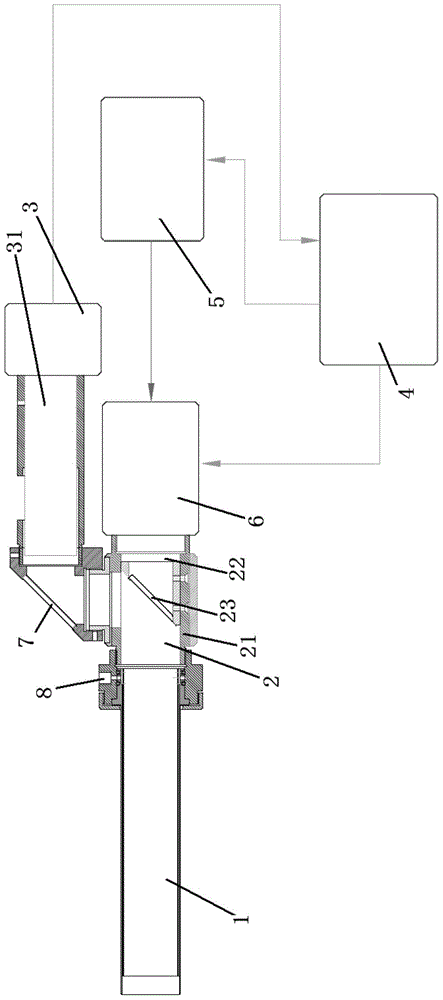 Visual laser therapeutic apparatus with dot matrixes