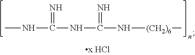 Water soluble antimicrobial composition