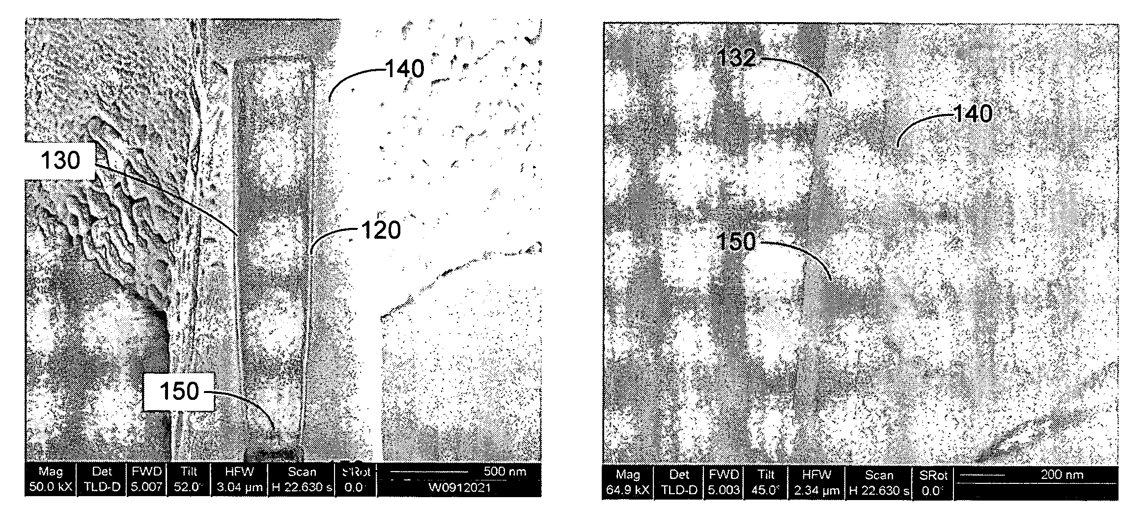 Method and apparatus for controlling topographical variation on a milled cross-section of a structure