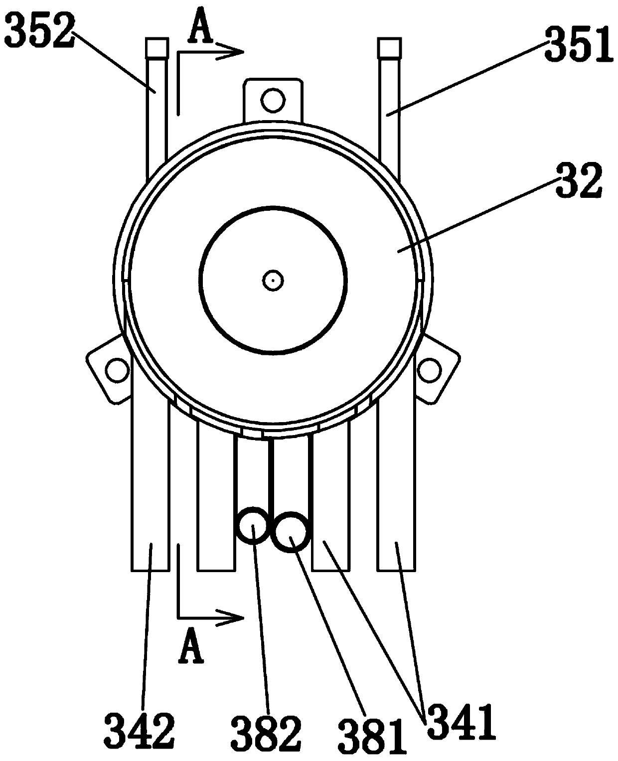 a secondary heat exchanger