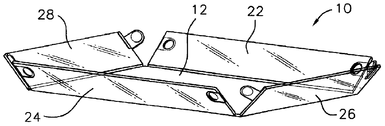 Foldable plastic box