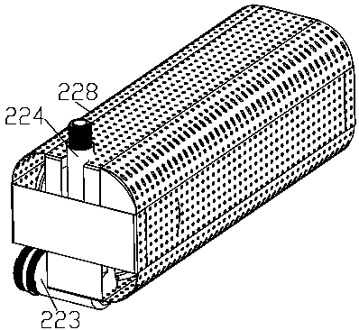 A water-saving flushing system with pressure energy storage and its assembly method