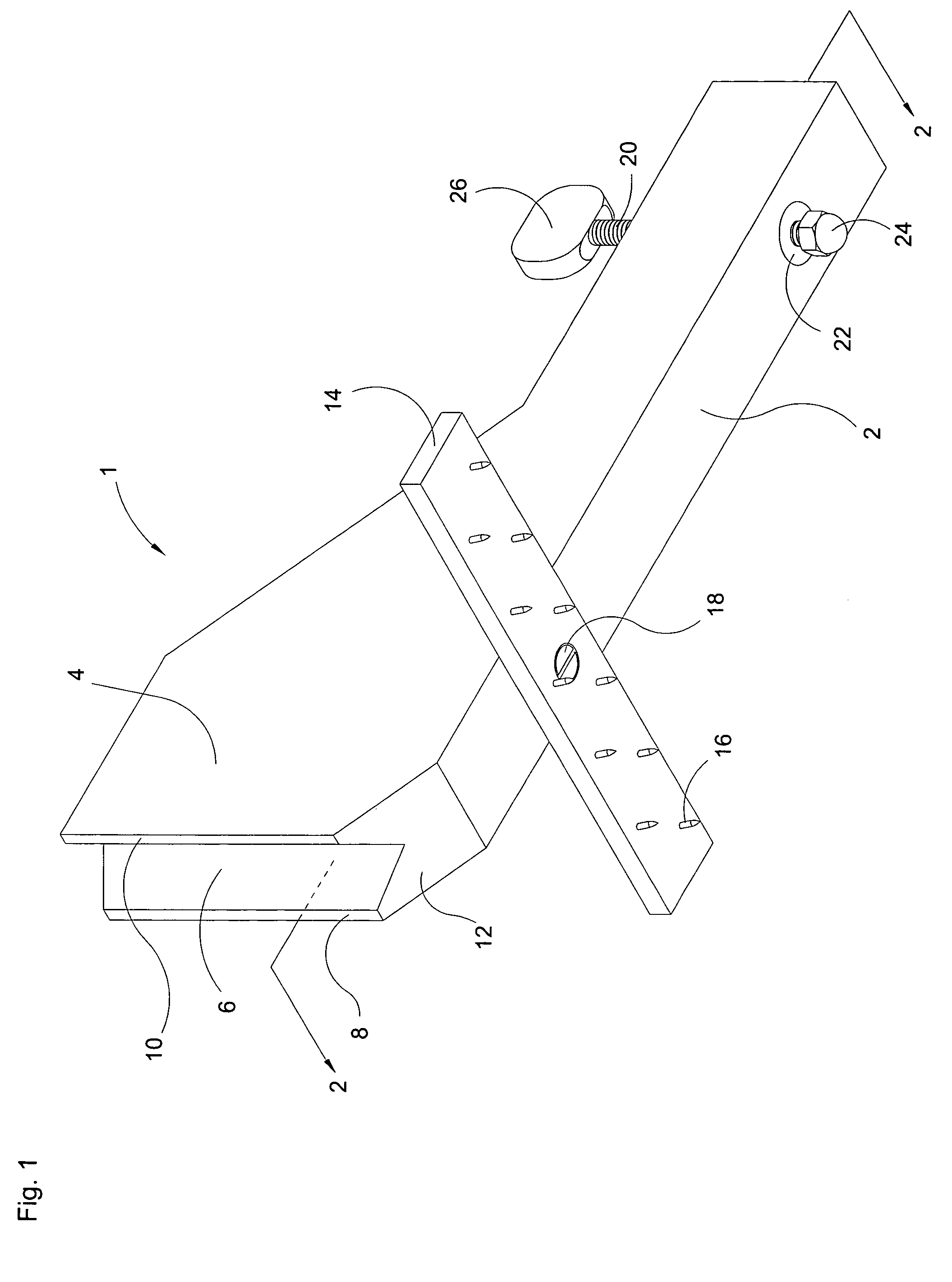 Cove base molding clamp