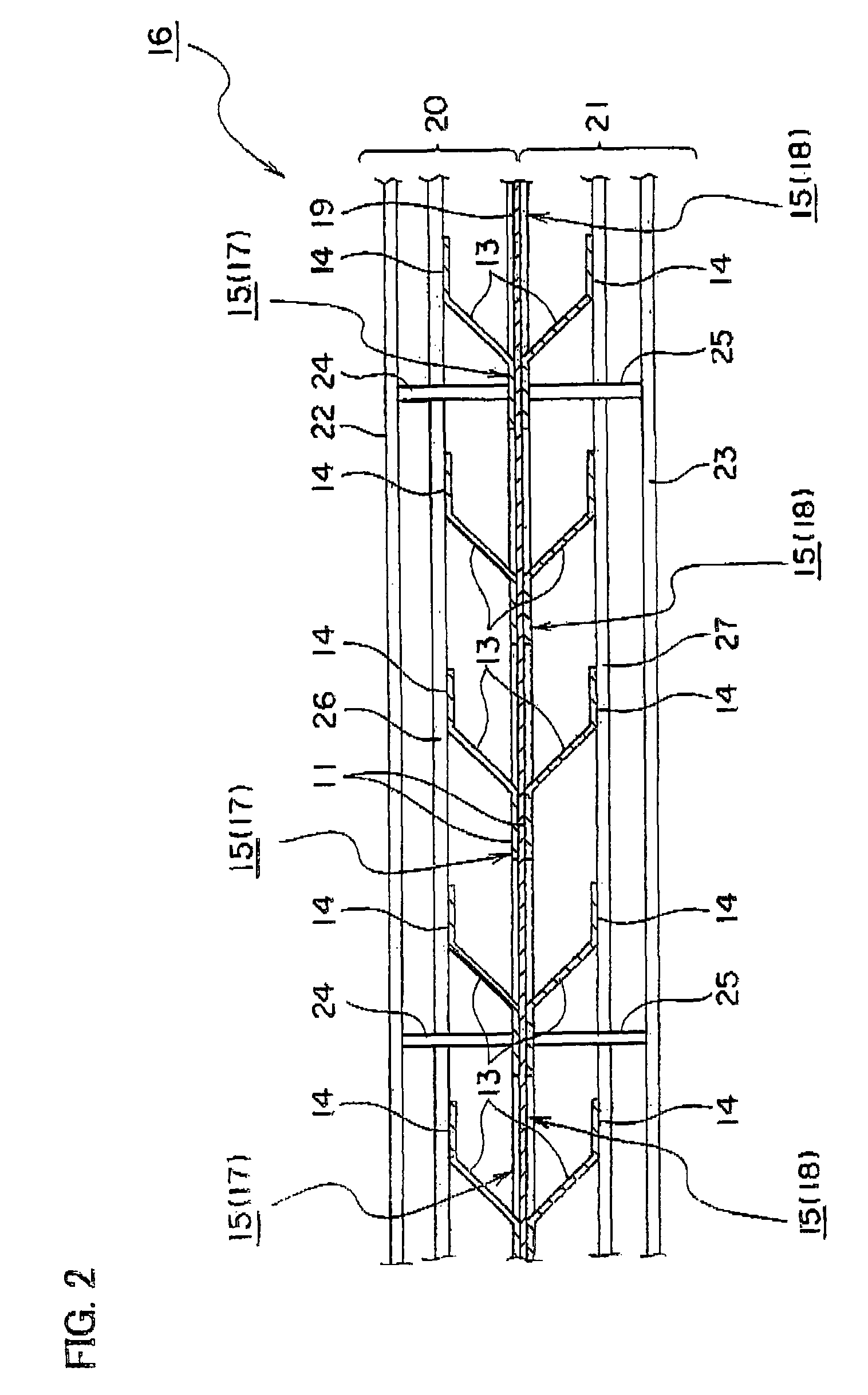 Three-dimensional electrode for electrolysis, ion exchange membrane electrolytic cell and method of electrolysis using three-dimensional electrode