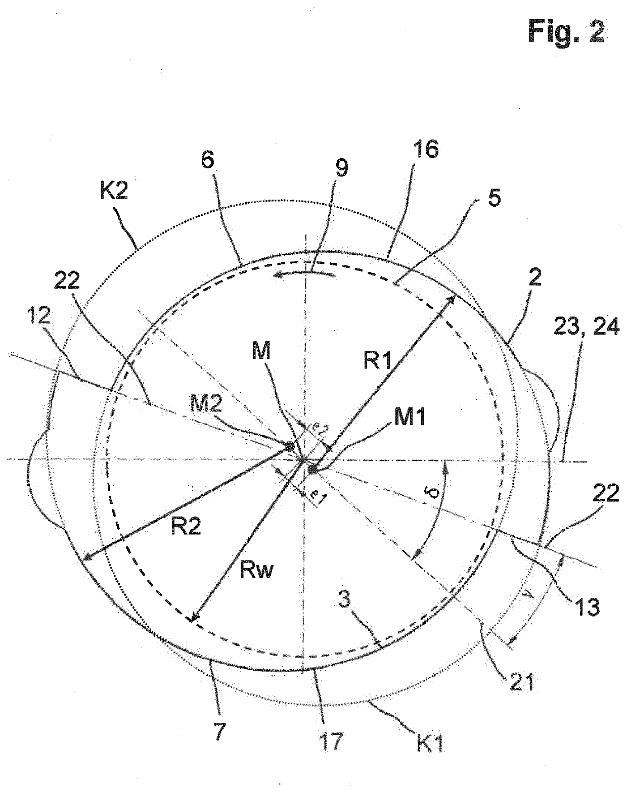 Hydrodynamic sliding bearing