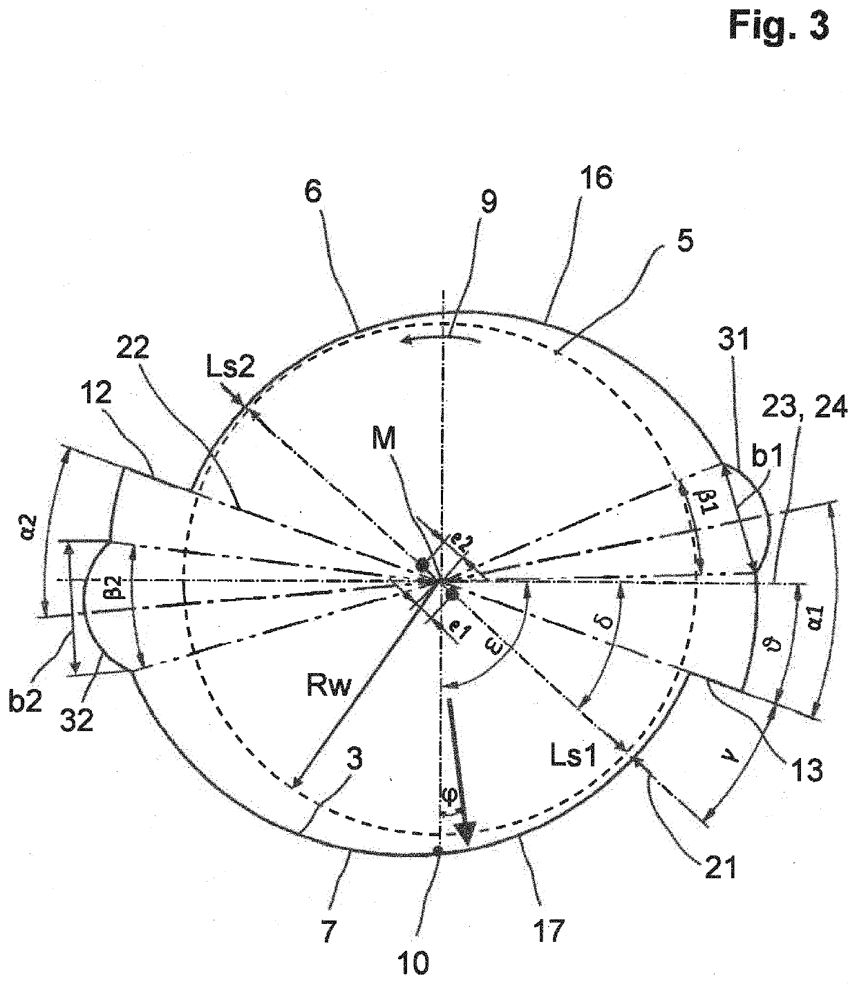 Hydrodynamic sliding bearing