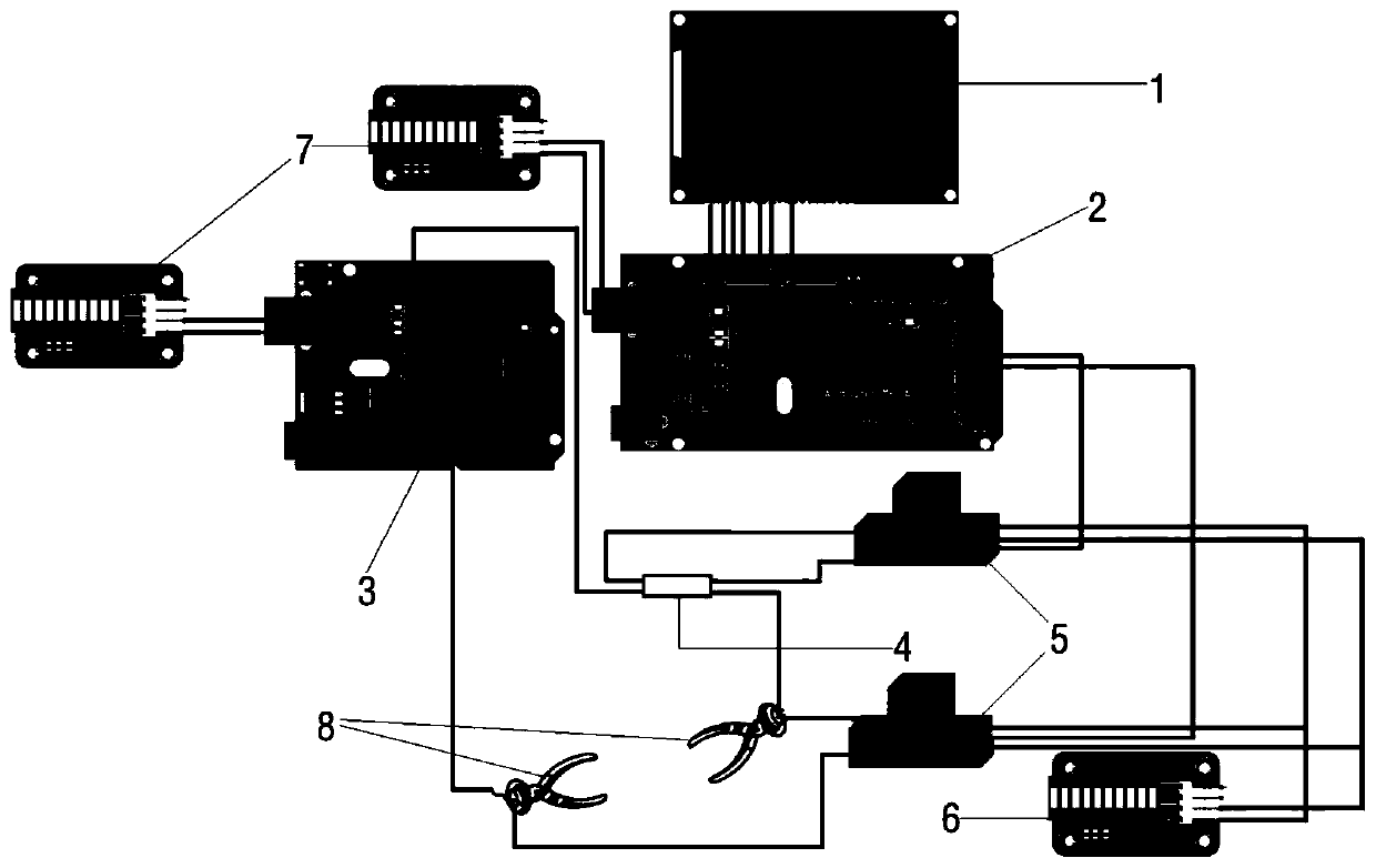 Automatic detector and detection method for rapidly detecting fish body storage mode without damage