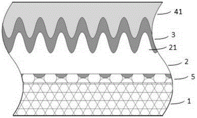 Invisible coding holographic anti-counterfeiting film, its production method and identification system