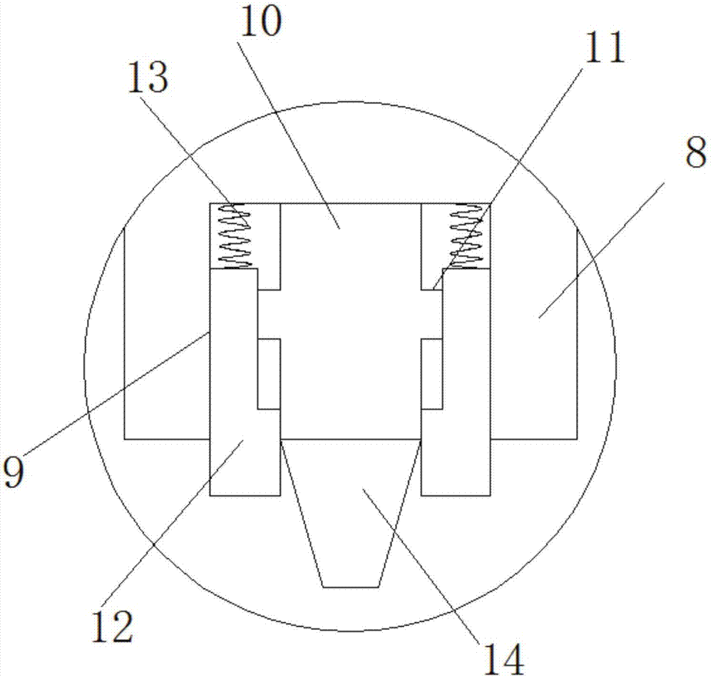 Rapid riveting mold for Teflon lining