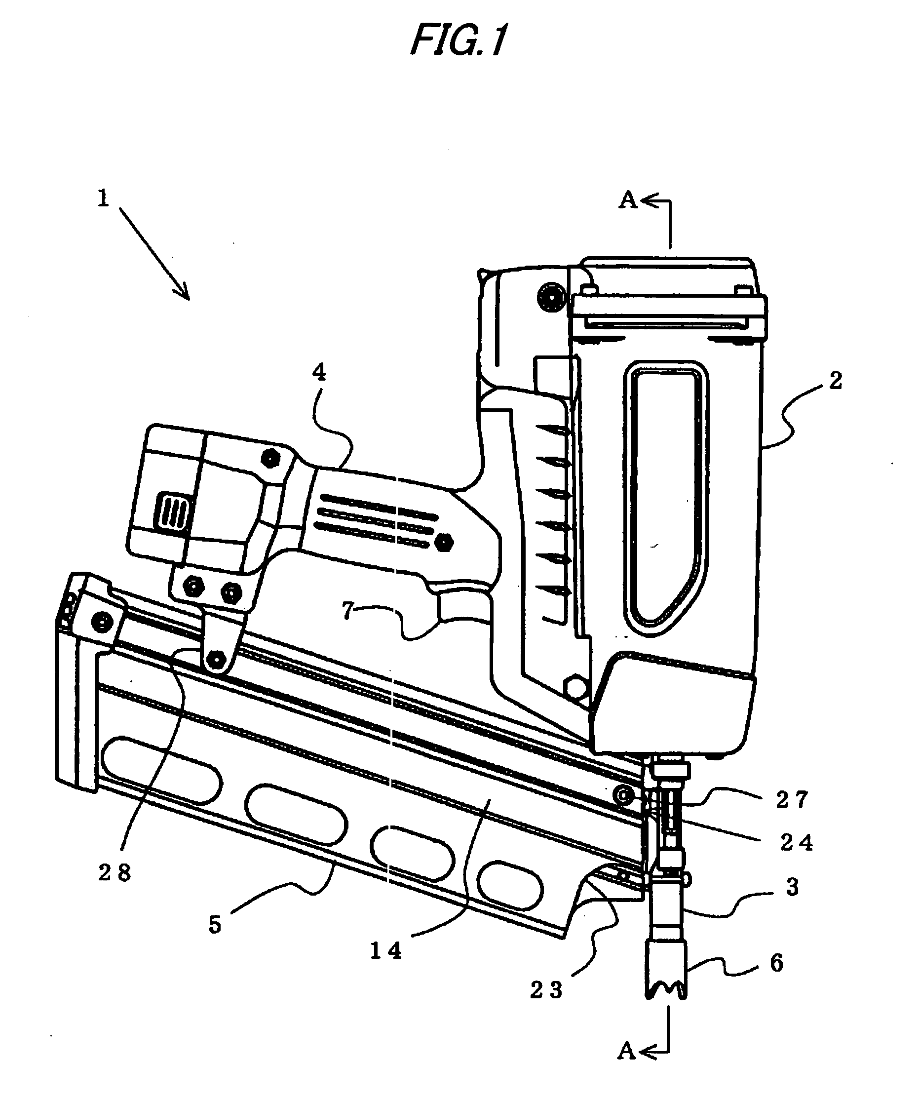 Powered Nailing Machine